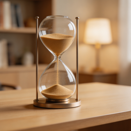 Creative Hourglass Time Decoration